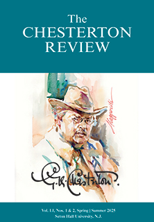 New Issue of The Chesterton Review