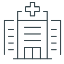 Clinic Icon of a clinic.