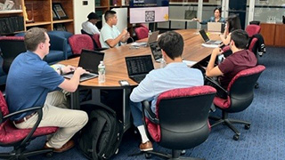 CPA Apprentices study for the CPA exam.
