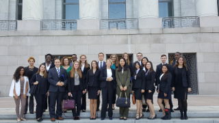 Diplomacy students in D.C.