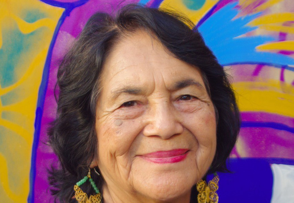 Headshot of Dolores Huerta.