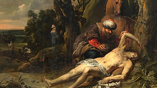 The Good Samaritan by Balthasar Cortbemde, 17th Century, Antwerp