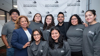 JAULI Group Picture with Boys to Leaders Founders, Sara Pena and Miguel Cardona