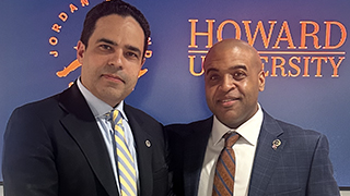 Hickman with Reynaldo Ortiz-Minaya