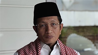 Image of Imam Nasaruddin Umar. 
