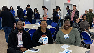 A group of students attending OSE's IMPACT Conference 2023.
