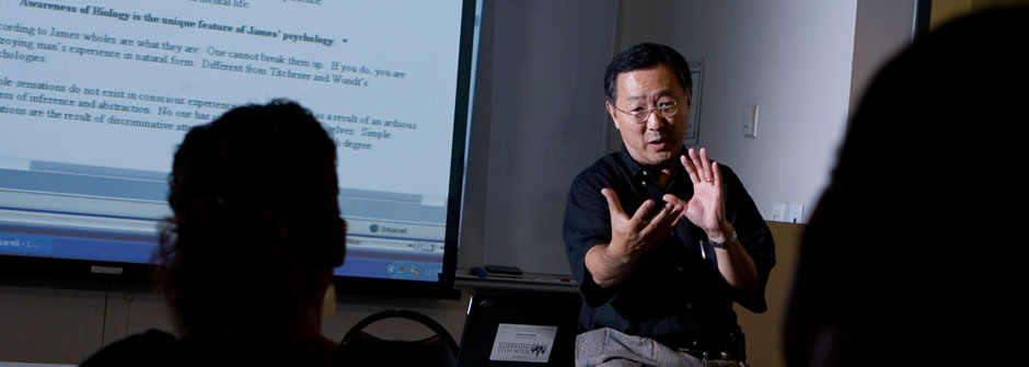 professor in class