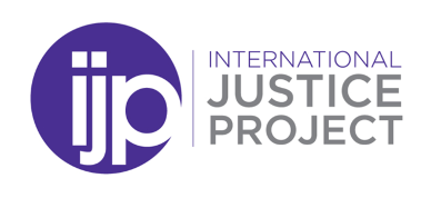 Logo for the International Justice Project.