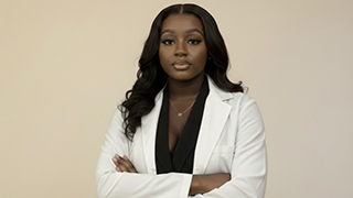 Judith Marfo, graduate candidate in the M.S. in Chemistry program.