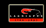 Logo for Lagniappe seafood restaurant.