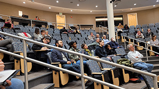 Attendees heard talks from leading researchers in the field. Attendees heard talks from leading researchers in the field.