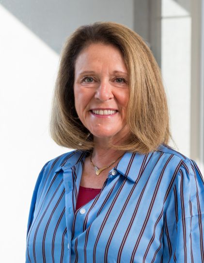 A headshot of SHU DPT professor Lorene Cobb