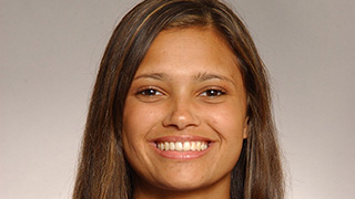 A photo of women's soccer player and education major Mary Jennings.