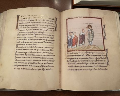 Ancient book from Verona, Italy library