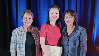 A photo of Ph.D. student Huifang Cheng wins NLN Foundation Scholarship