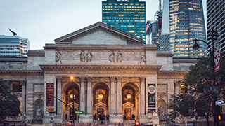 a picture of New York Public Library