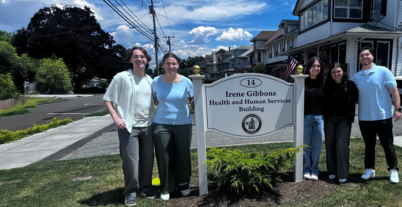 Occupational Therapy students doing community outreach.