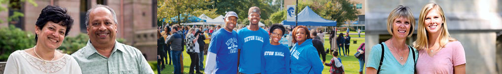 Collage of Seton Hall Parents