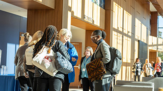 Participants and Presenters at Science and Faith Event 