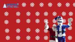 Pirate and Santa Microsoft Teams background