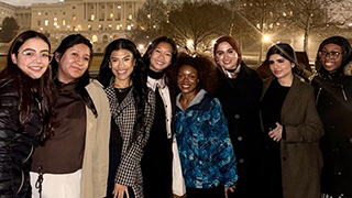 PPAC students on their DC trip