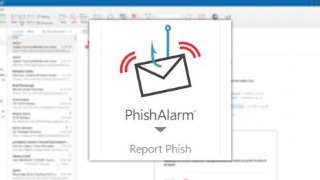 Do Not Feed the PhishScreenshot of the Report Phish button found in Outlook