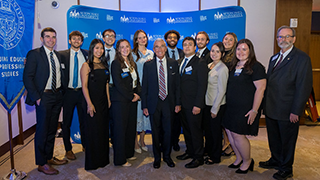 Michael Reuter was honored at last year's 30th anniversary celebration for the Buccino Leadership Institute