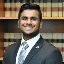 Buccino Leadership and School of Health and Medical Sciences Student Rishi Shah