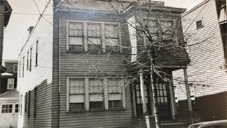 Nick's childhood home in Newark, NJ.