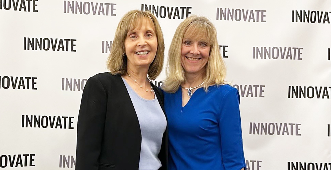 Susan Scherreik and Joyce Strawser