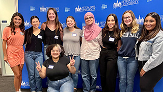 First year SLP students at Seton Hall.