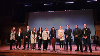 Seton Hall Panelists at South Orange Middle School.