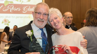 Photo of Award Winners of the Sr. Rose Gala