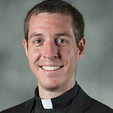Alumnus Rev. Stephen Pepper ’07 C.S.C., recipient of the Gates Cambridge Scholarship headshot x222