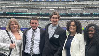 Students at Metlife Stadium, East Rutherford, NJ.