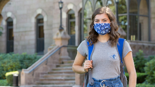 girl with mask one