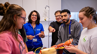 Connect with professors and students in Seton Hall’s health sciences and health administration programs.