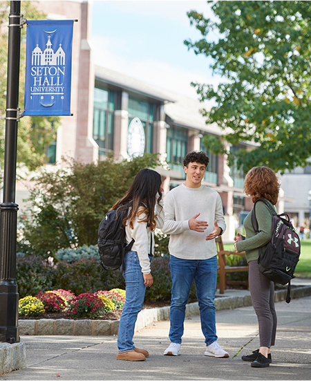 Students on campus