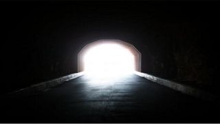 Light at the end of a tunnel