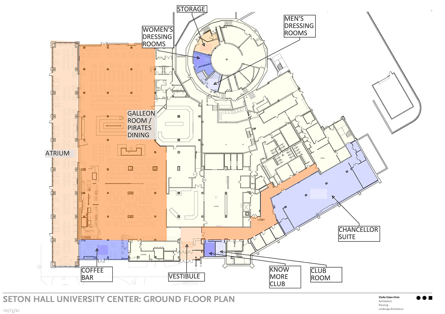 University Center Lower Floor Plan