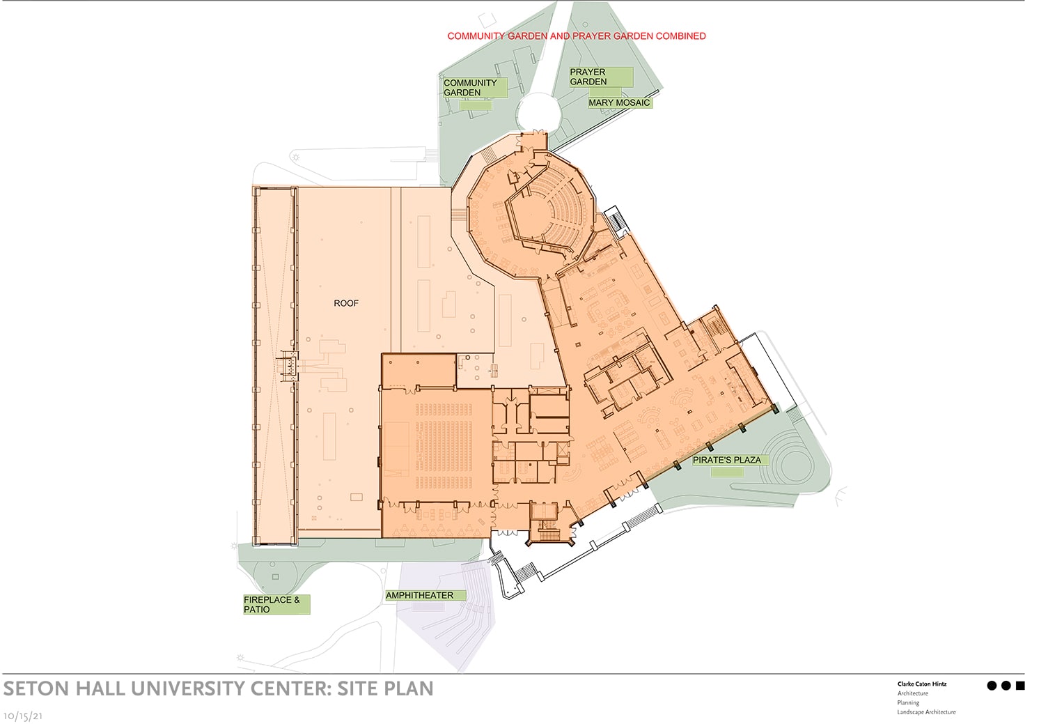 University Center Outdoor Floor Plan