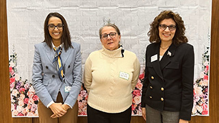 Image of Sona Patel, Mary Balkun and Karen Boroff.