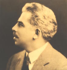 Professor Nicola A. Montani (1880-1948), director of music at Darlington. - AAN
