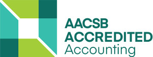 AACSB Accredited Accounting logo.