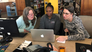 Faculty Members at the Walsh Library Use Seton Hall's Institutional Repository