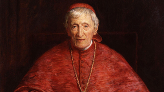 Image of a a painting of John Henry Newman