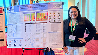 Biology Student Earns Top Honors for Water Quality Research