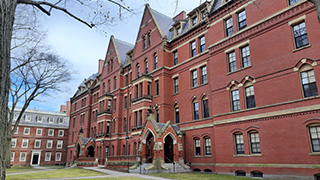 A building at Harvard University.