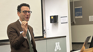 Doron Dorfman presents his research on Third Party Accommodations at the 18th Annual Colloquium on Scholarship in Employment and Labor Law (COSELL)