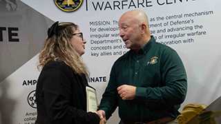 Junior Scholar Attends Irregular Warfare Colloquium